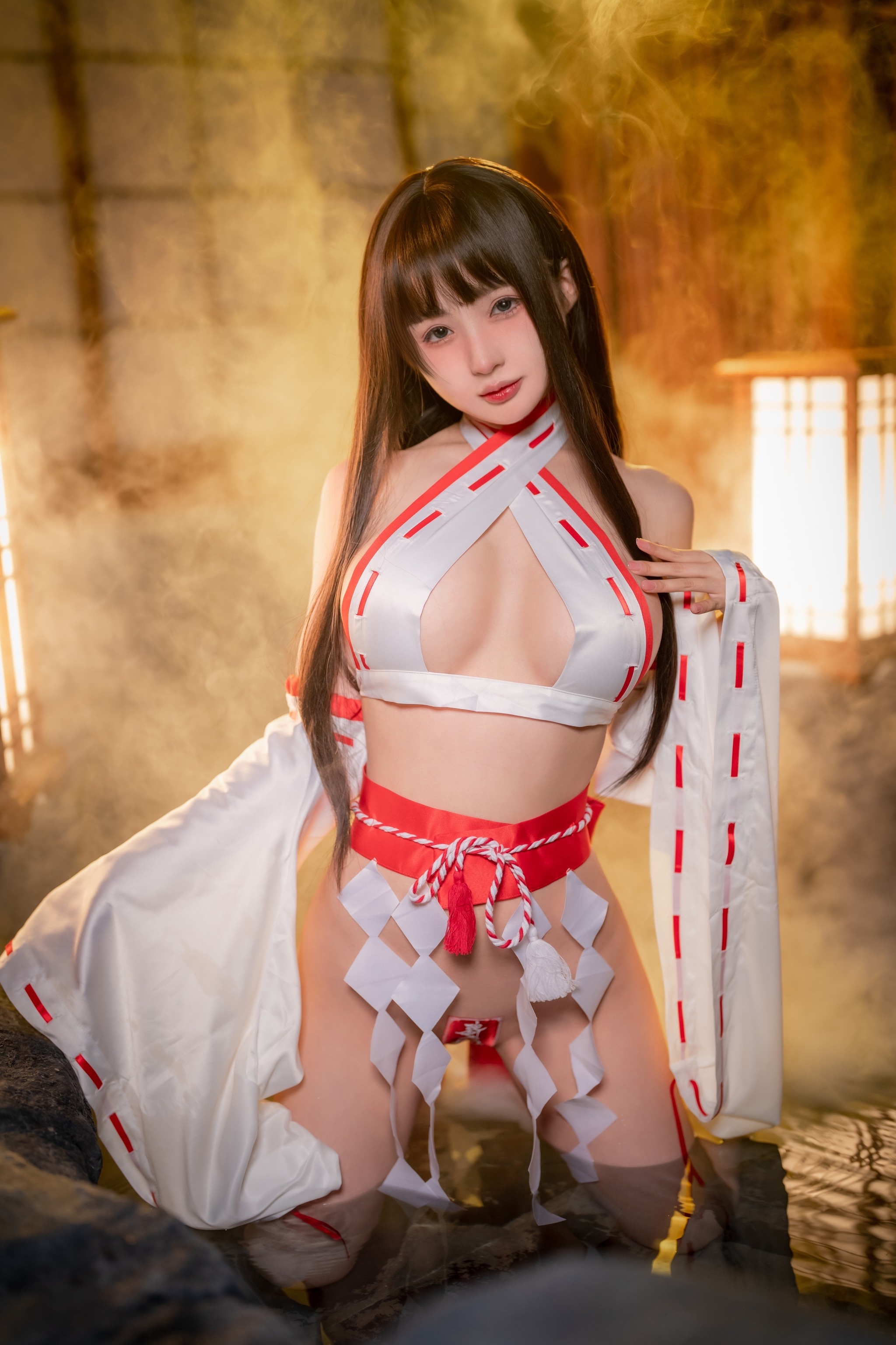 桜井宁宁 - NO.047 纯洁巫女 [61P]-XikXak